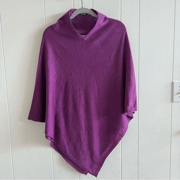 Hand Made Pashmina Poncho - Picture 1 of 7